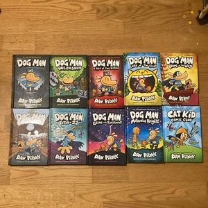The whole series of dog man